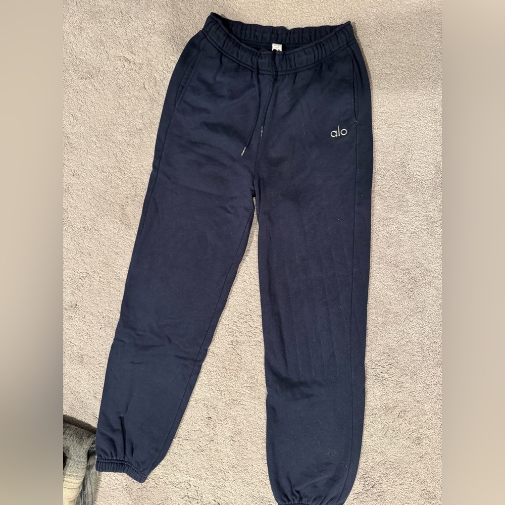 ALO Yoga Accolade Navy Joggers